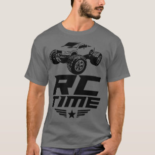 Rc Time Great For Remote Radio Control Driver Fan  T-Shirt