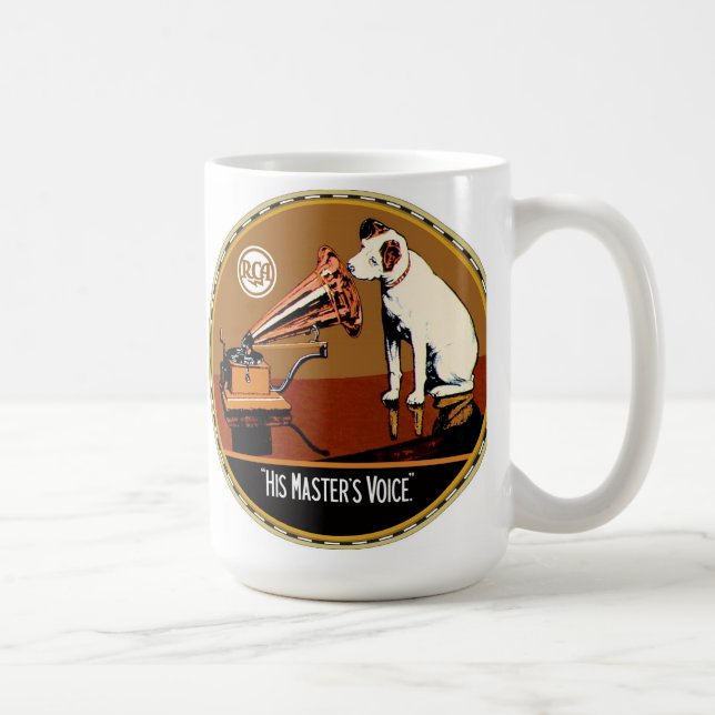 RCA his masters voice sign Coffee Mug (Right)