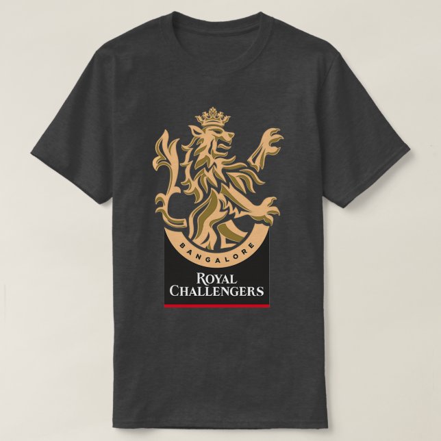 RCB Royal Challengers Bangalore Classic TShirt (Design Front)