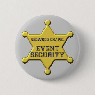 RCCC EVENT SECURITY 6 CM ROUND BADGE