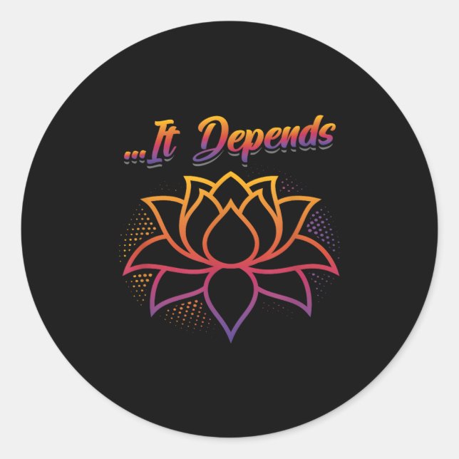 Rch Goose Social Club Funny Lawn Ornament  Classic Round Sticker (Front)