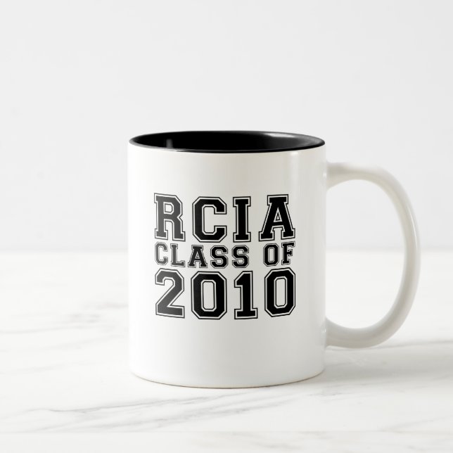 RCIA Class of 2010 Two-Tone Coffee Mug (Right)