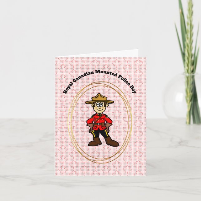 RCMP Day Mountie Card (Front)