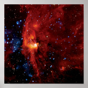RCW 108 Star Forming Region - Hubble Space Photo Poster