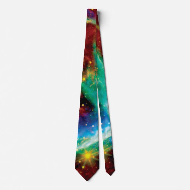 RCW 86 Supernova Remnant - NASA Hubble Space Photo Tie (Front)
