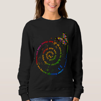 Rd Autism Awareness Autism For Autism Autism Butt Sweatshirt
