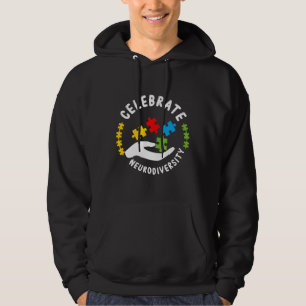 Rd Celebrate Neurodiversity Advocate Awareness Slp Hoodie
