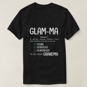 RD Glamma Shirt, Grandma Shirt, Gift For Grandma T-Shirt