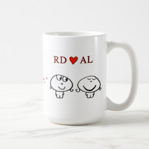 "RD heart AL" Coffee Mug