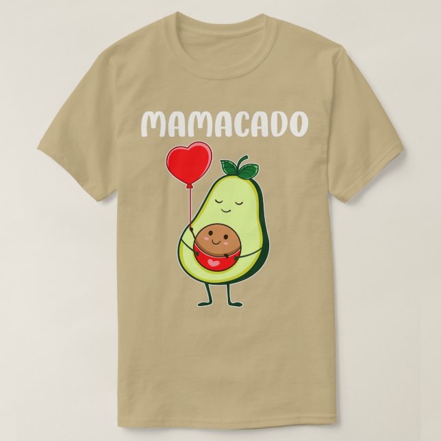 RD Mamacado Avocado Pregnant Mum Pregnancy Avo T-Shirt (Design Front)