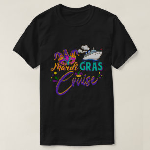 RD Mardi Gras Cruise Cruising Mask Cruise Ship T-Shirt