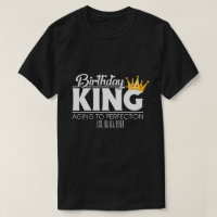 RD Personalised Birthday King, Matching Squad