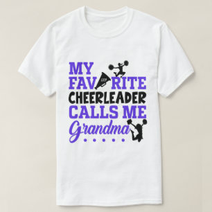 RD Personalised Cheerleader Shirt, Cheer Grandma T-Shirt