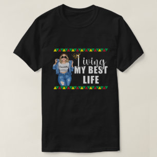 RD Personalised Living My Best Life T-Shirt