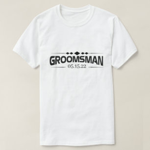 RD Personalized Bachelor Party Shirts, Groomsman T-Shirt