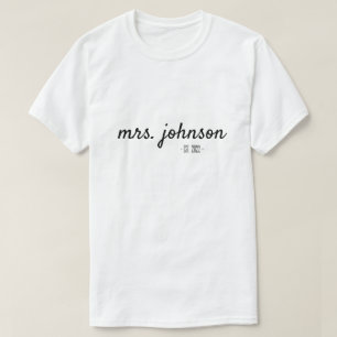 RD Personalized Mrs Shirt, Future Mrs Shirt