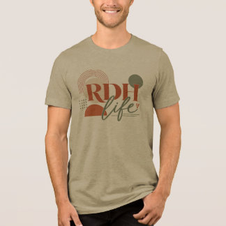 RDH Life modern t-shirt gift dental hygiene Tri-Blend Shirt