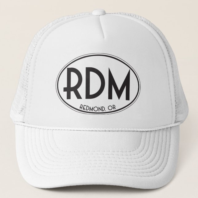 RDM Redmond, OR Trucker Hat (Front)