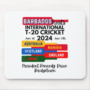 Rdos T-20 International Cricket Mouse Pad