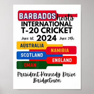 Rdos T-20 International Cricket  Poster