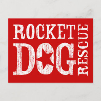 RDR Logo (wht/blank star) Postcard