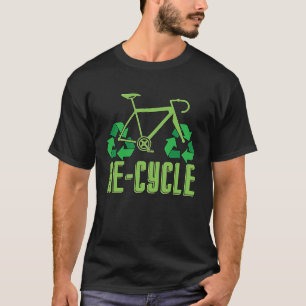 Re Cycle Loves Environmental Awareness Garbage Day T-Shirt