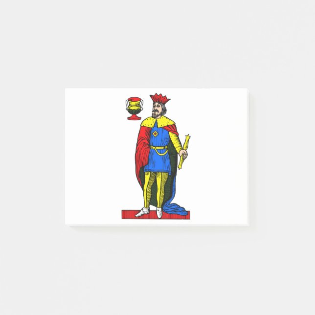 Re di Coppe Post-it Notes (Front)