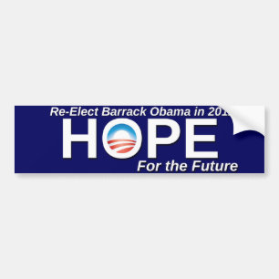 Re-Elect Barack Obama Bumper Sticker