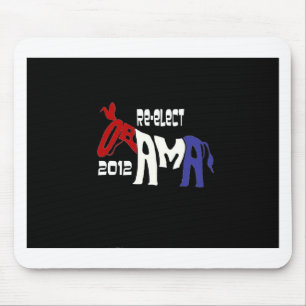 Re-Elect Obama 2012 Mouse Pad