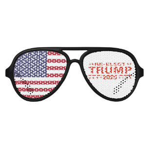 re-elect Trump 2020 Sunglasses