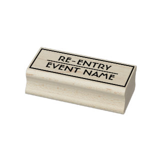 Re-entry Hand Stamp