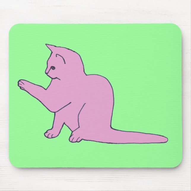 RE Kitty Mousepad (Front)