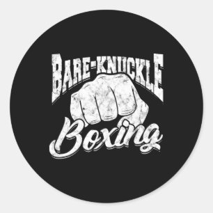 Re-knuckle Boxing - Re-knuckle Sport And Fitness Classic Round Sticker