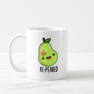 Re-peared Funny Fruit Pear Pun Coffee Mug