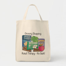 Re-useable Grocery Tote-bag with a sense of humour