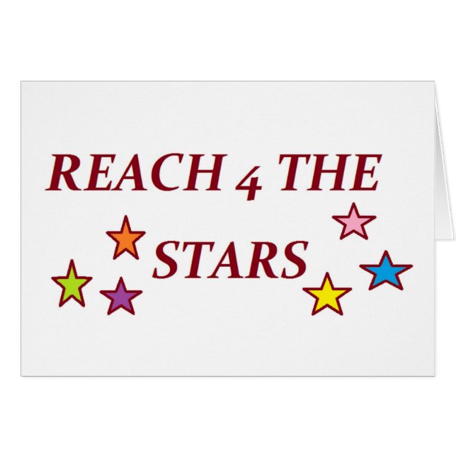 REACH 4 THE STARS (Front Horizontal)