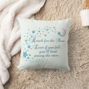 Reach for the Moon Fall Among The Stars Cushion