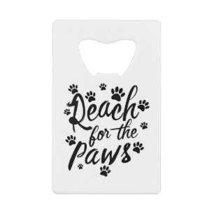 Reach For The Paws Typography