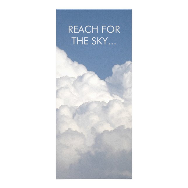 Reach for the Sky Bookmarks Rack Card (Front)