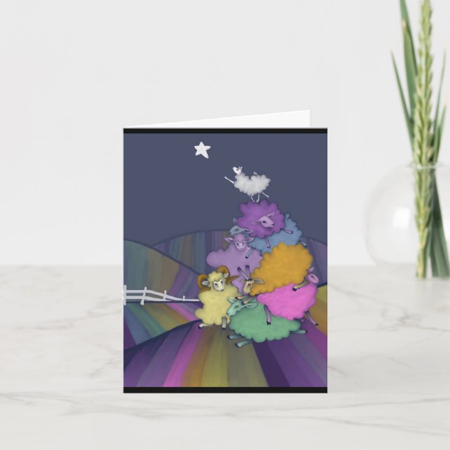 Reach for the Stars - BLANK card. Card (Front)