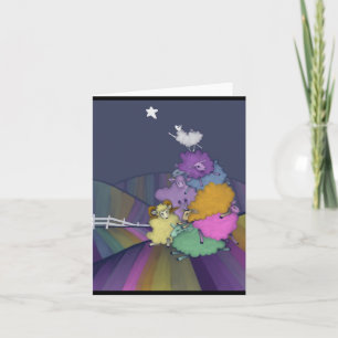 Reach for the Stars - BLANK card. Card