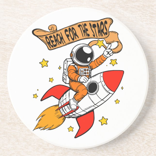 Reach for the stars coaster (Front)
