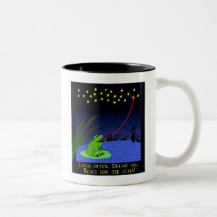 reach for the stars coffee mug