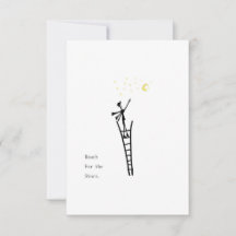 Reach for the Stars Flat Card