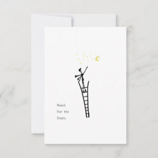 Reach for the Stars Flat Card