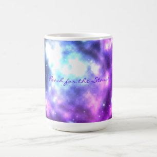 Reach for the Stars! Galaxy Coffee Mug