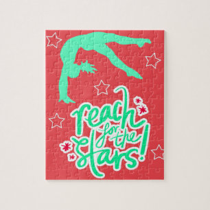 Reach for the Stars Gymnastics Christmas Colours Jigsaw Puzzle