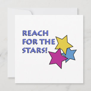 Reach for the Stars! Invitation