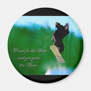 Reach for the Stars Magnet
