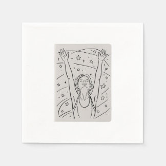 Reach for the Stars Napkin